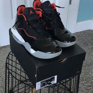 Nike Jordan Stay Loyal (GS), youth size 7, black patten, with original box.